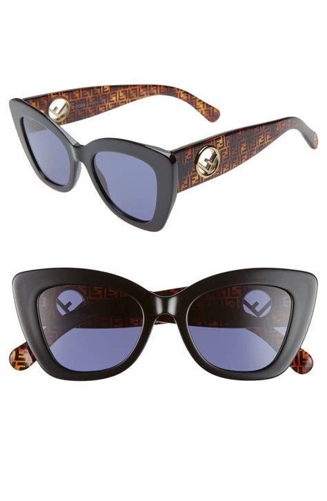 fendi 52mm sunglasses|tradesy Fendi women's sunglasses.